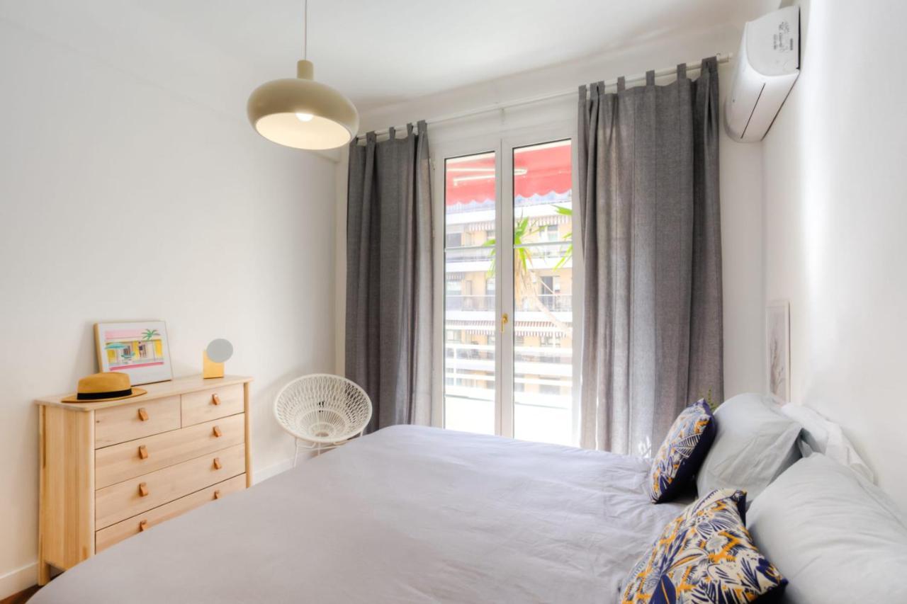 #29 Suite Gambetta Ac Sea View 2 Bedrooms 1Min Walk To Promenade & Sea Niza Exterior foto