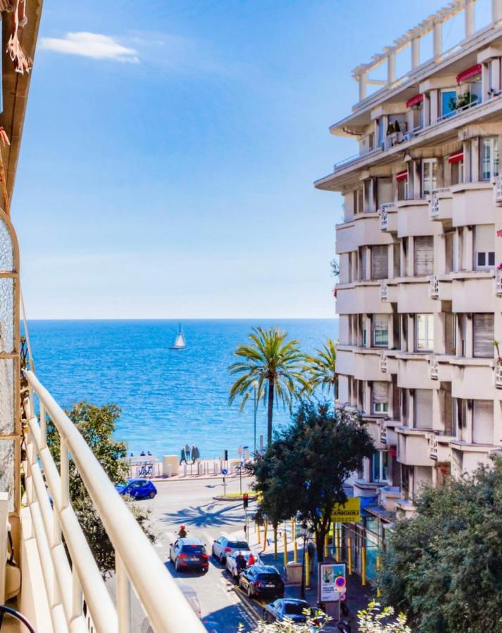 #29 Suite Gambetta Ac Sea View 2 Bedrooms 1Min Walk To Promenade & Sea Niza Exterior foto