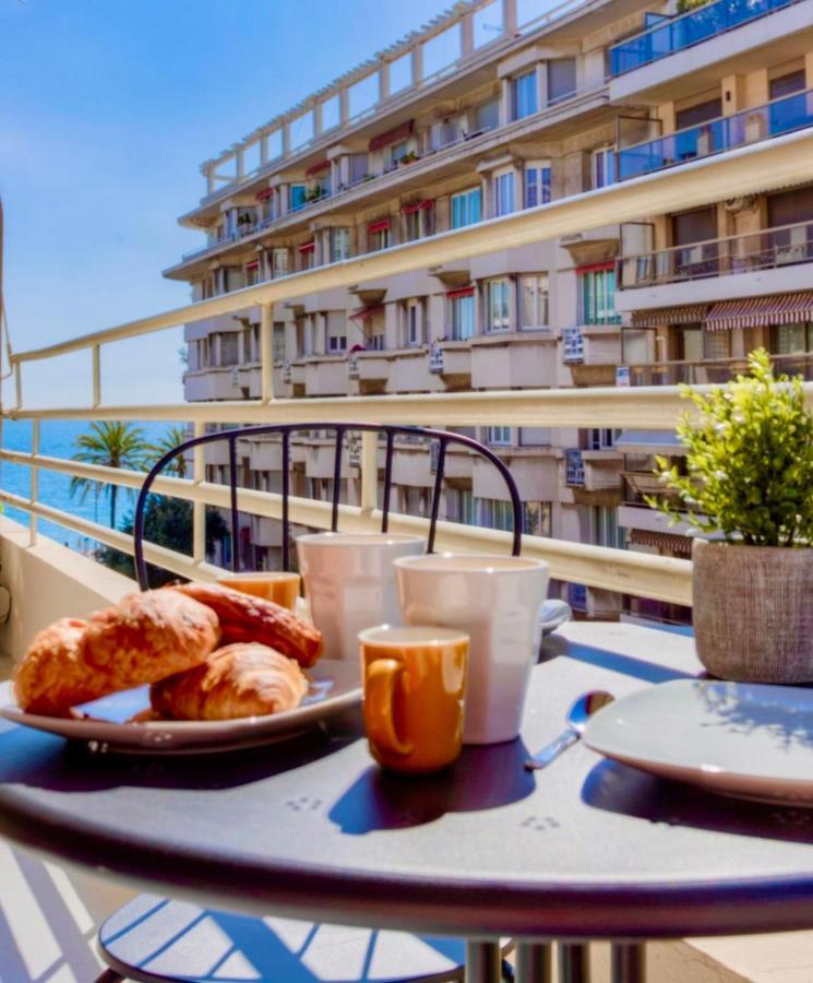 #29 Suite Gambetta Ac Sea View 2 Bedrooms 1Min Walk To Promenade & Sea Niza Exterior foto
