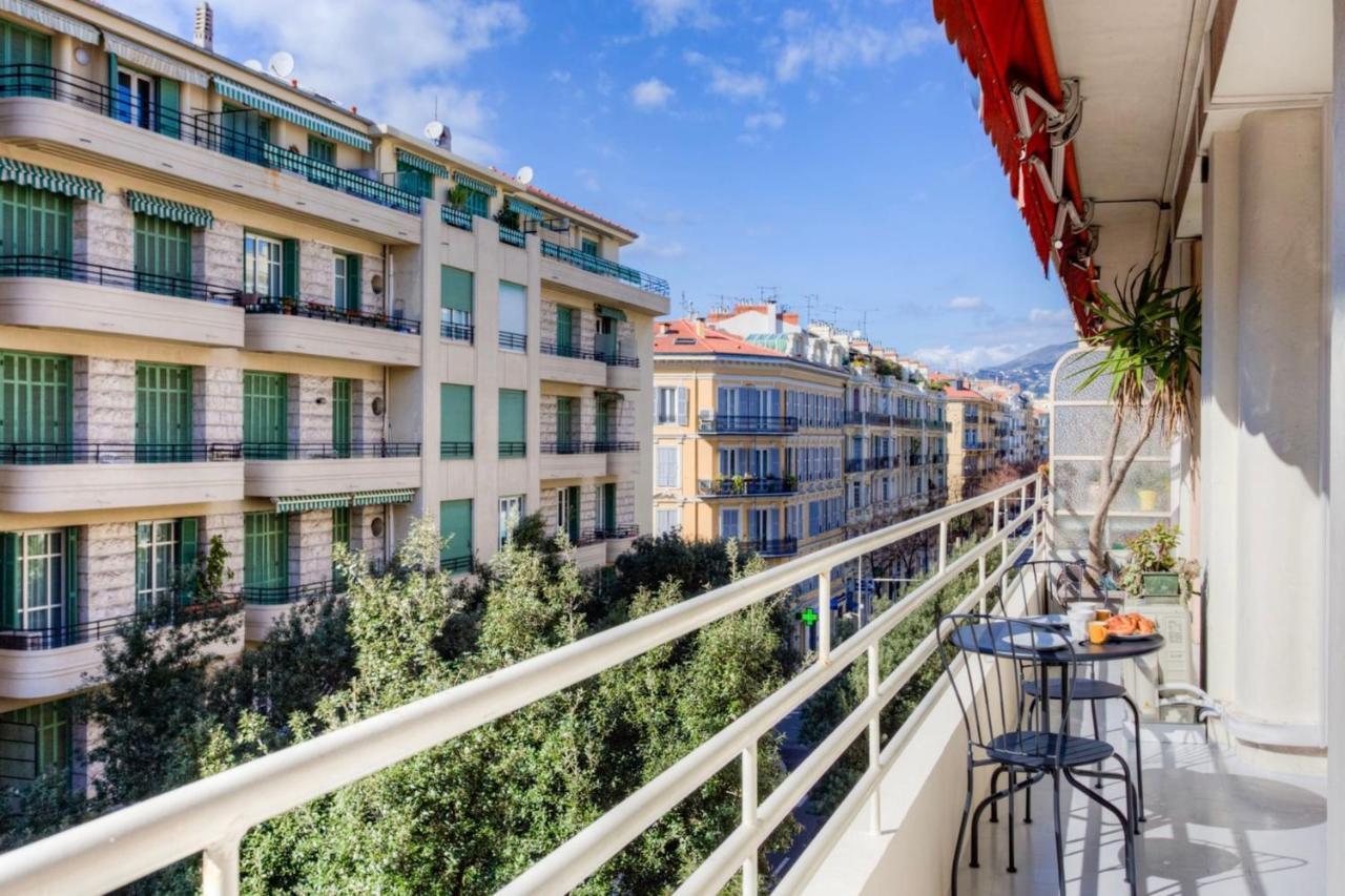 #29 Suite Gambetta Ac Sea View 2 Bedrooms 1Min Walk To Promenade & Sea Niza Exterior foto