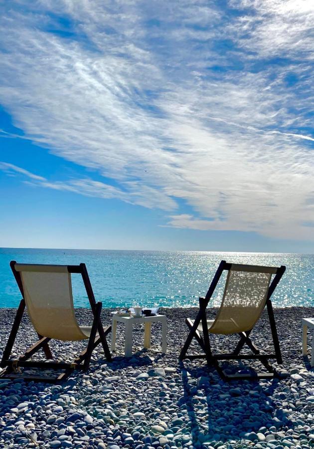 #29 Suite Gambetta Ac Sea View 2 Bedrooms 1Min Walk To Promenade & Sea Niza Exterior foto